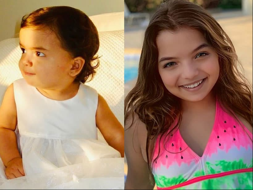 Sofía González, esta pequeña gran artista heredó el talento de su familia. Con 12 años de edad, Sofía posee una potente voz que la distingue y le asegurará un largo camino como cantante. Actualmente se encuentra viviendo en Miami y no dudamos que pronto sabremos más de ella en el mundo musical.