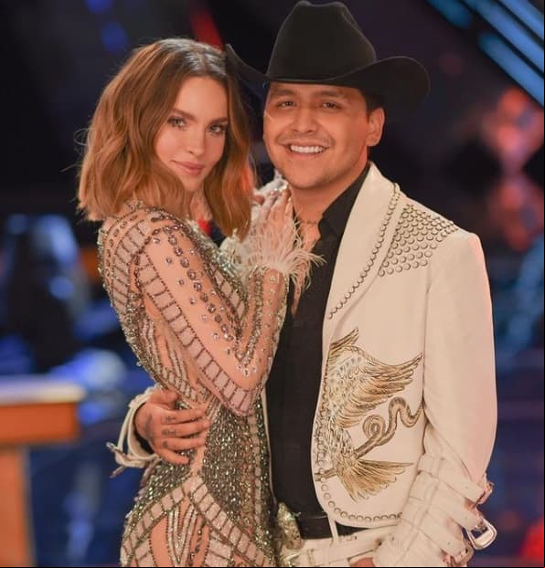Maquillista de Belinda revela si Christian Nodal se molestó con la cantante por pesada broma