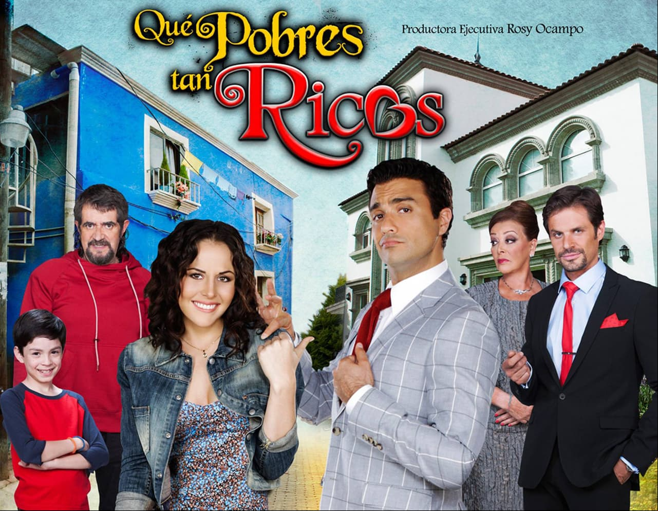 ‘Qué pobres tan ricos’ se estrenó en Las Estrellas en 2013, una telenovela que unió por primera vez a Zuria Vega y Jaime Camil como pareja protagónica. Ahora, podrás revivir el melodrama producido por 
<b>Rosy Ocampo</b> a finales de 2013 a partir del lunes 16 de agosto, solo por Tlnovelas. El horario de la primera semana será de lunes a viernes a las 8:30 a.m. y 6:20 p.m.