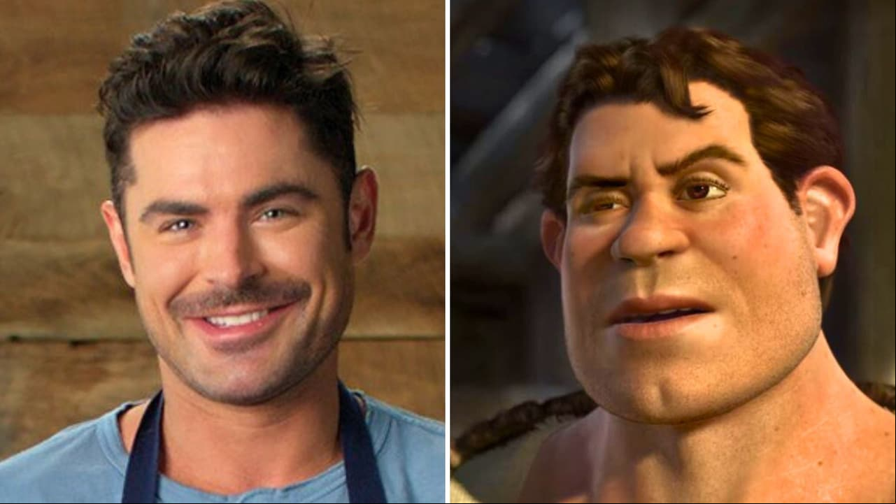 Zac Efron cambió de look y fans dicen que luce igualito a Shrek guapo: fotos