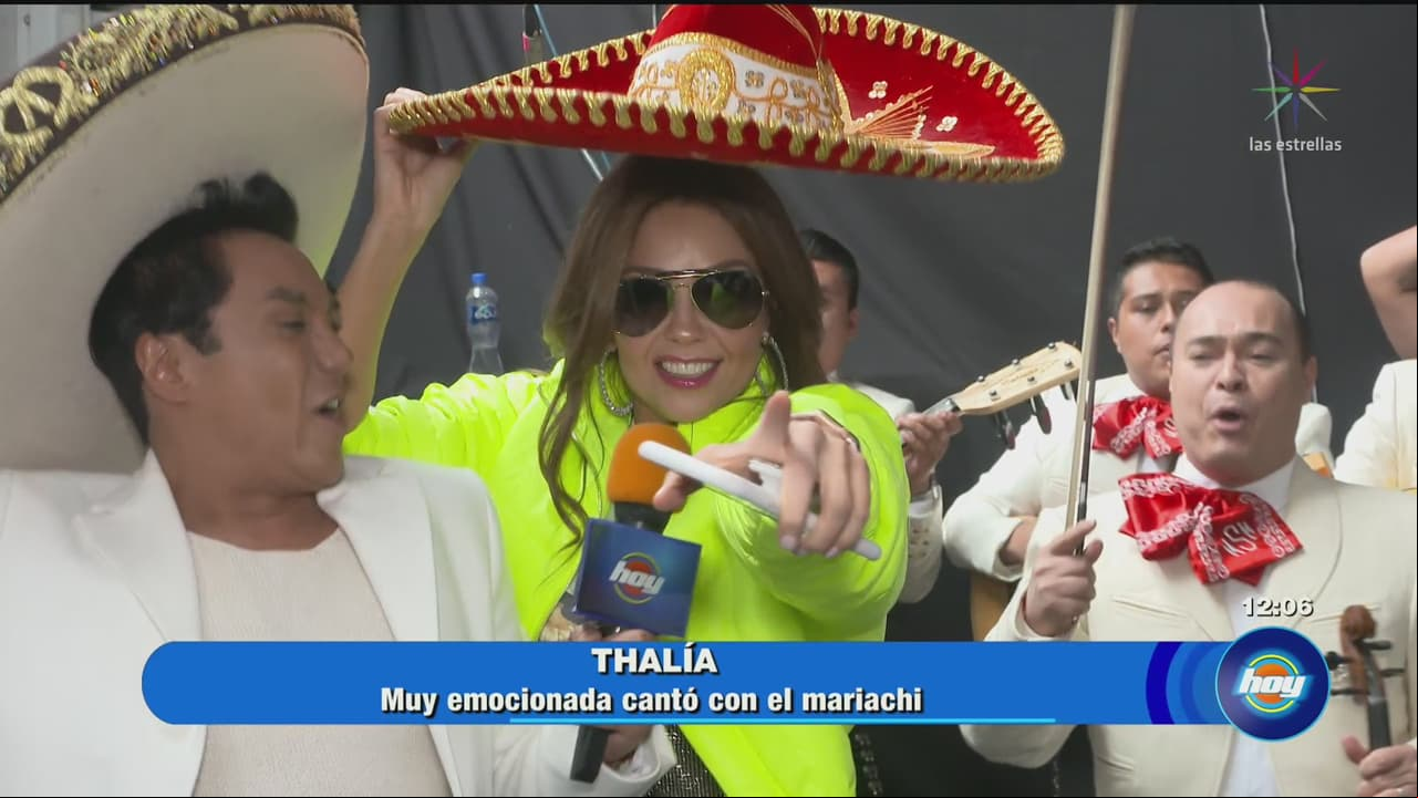 Increíble sorpresa para Thalía