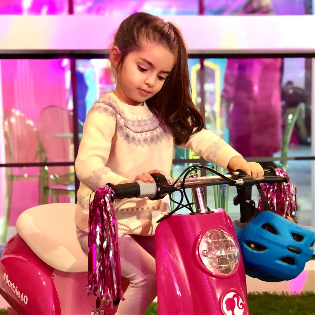 Aitana fue la invitada especial, por lo que sus padres hicieron todo lo posible para que la pequeña se divirtiera al máximo.