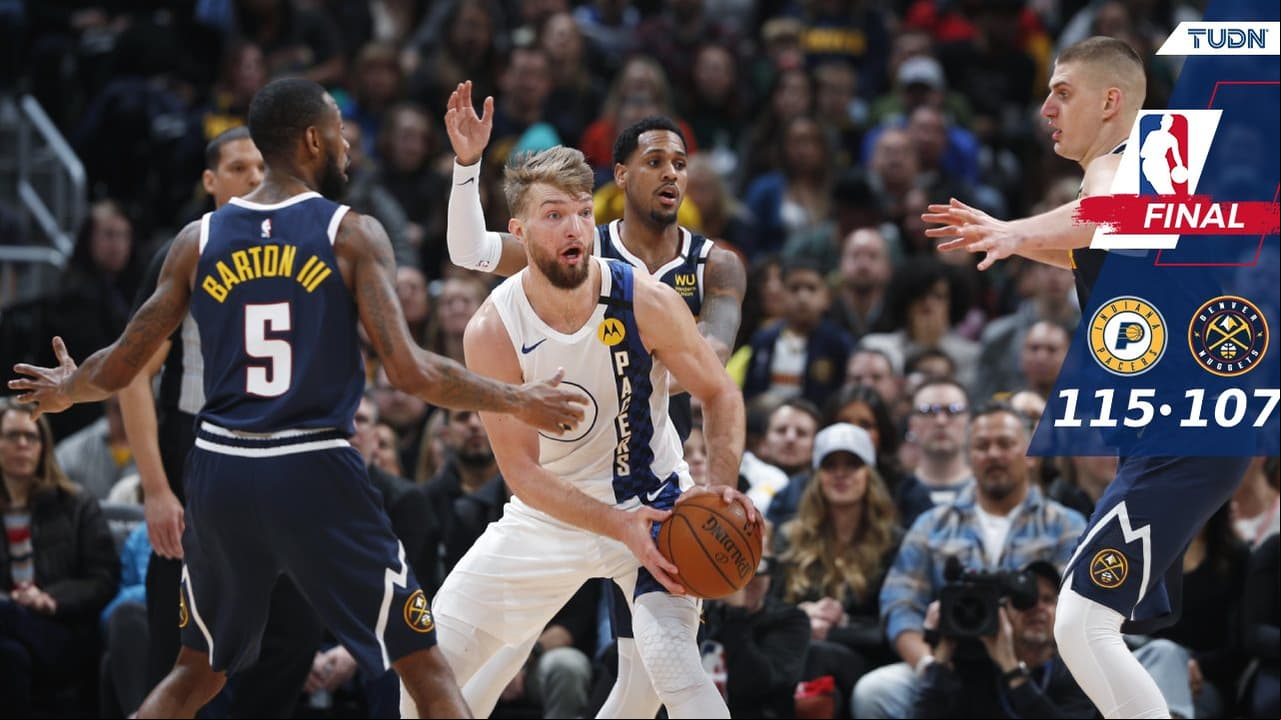 Los Pacers sorprendieron a los Nuggets en su patio y los vencen