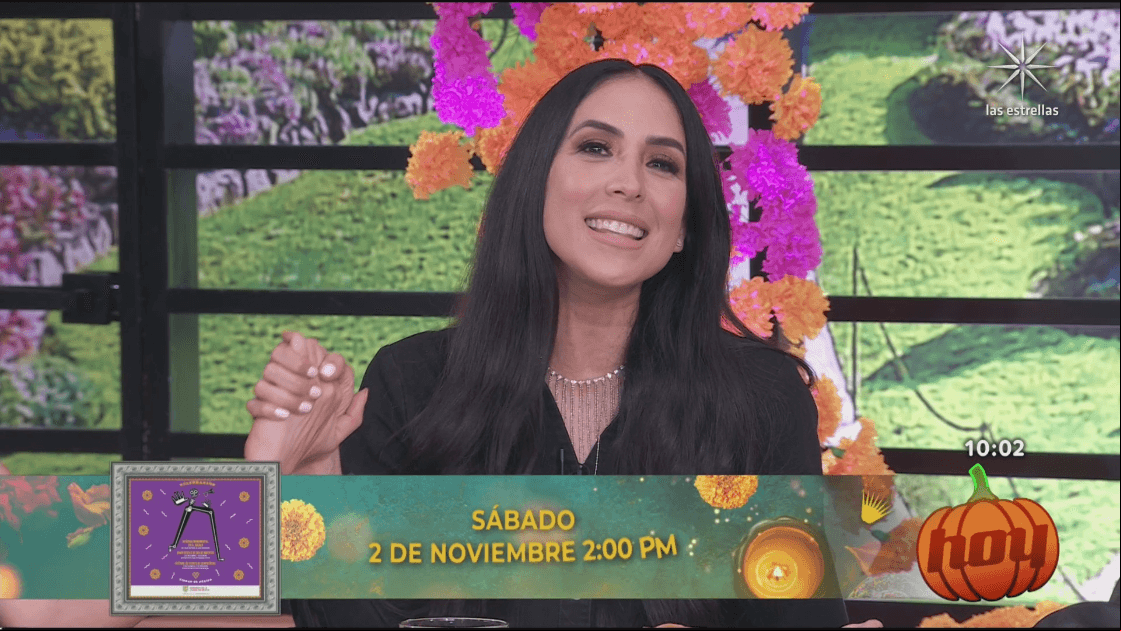 Cynthia Urías en 'Hoy'