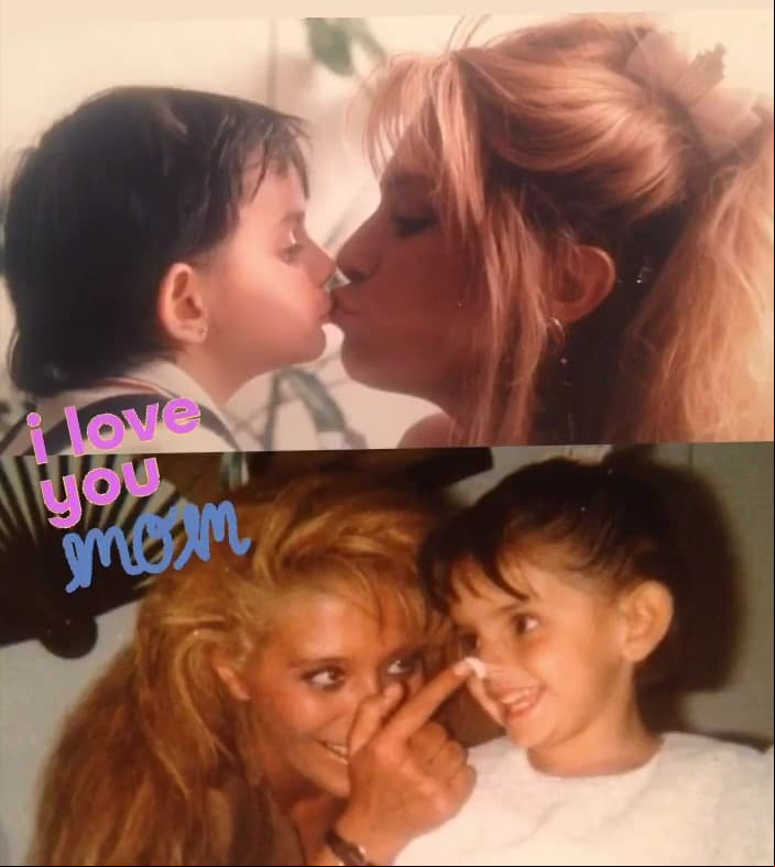 Las fotografías eran desde que la actriz era una recién nacida hasta hace un par de años, cuando todavía no se convertía en mamá de Kailani.