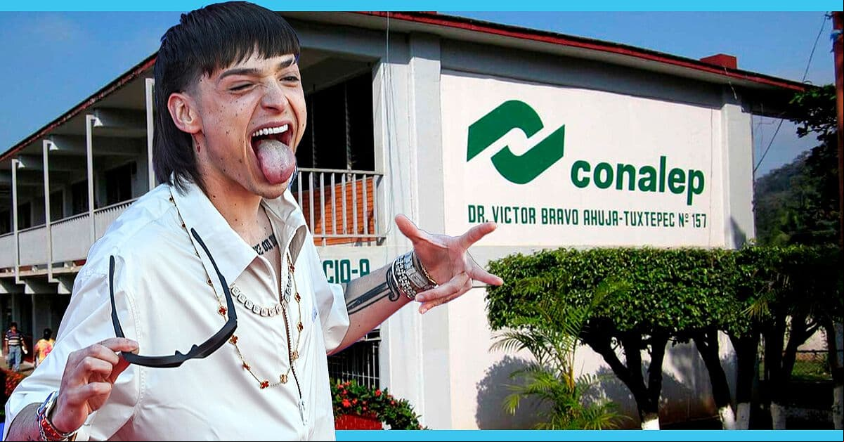¿Por qué el CONALEP prohibió a sus alumnos cortarse el cabello como Peso Pluma?