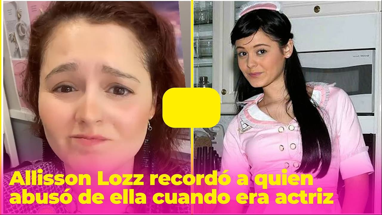 Allisson Lozz recordó a quien abusó de ella cuando era actriz: “Me veían chiquita y sola”