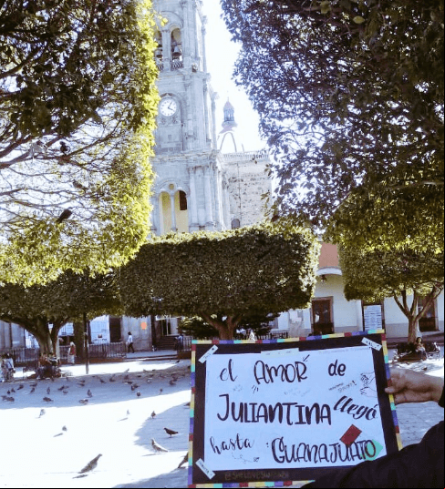 También en Guanajuato se vive el amor a Juliantina.