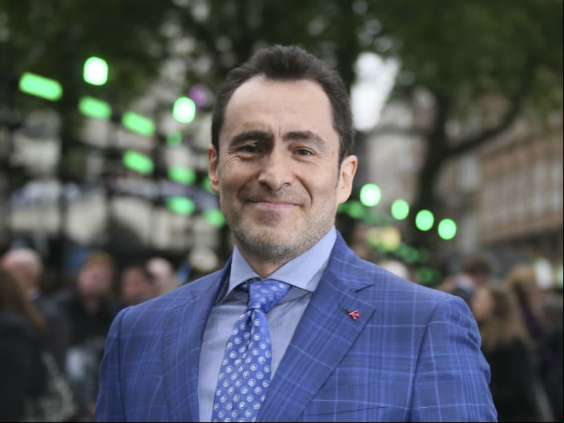 Demián Bichir en la alfombra roja de 'Alien Covenant' en Londres