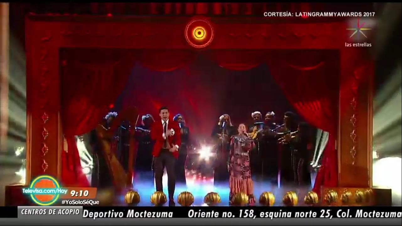 Emocionante noche de los Latin Grammy 2017