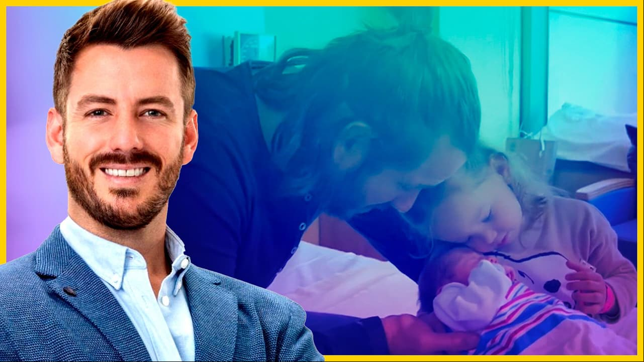 Hija de Juan Diego Covarrubias se emociona al conocer a su hermanita recién nacida