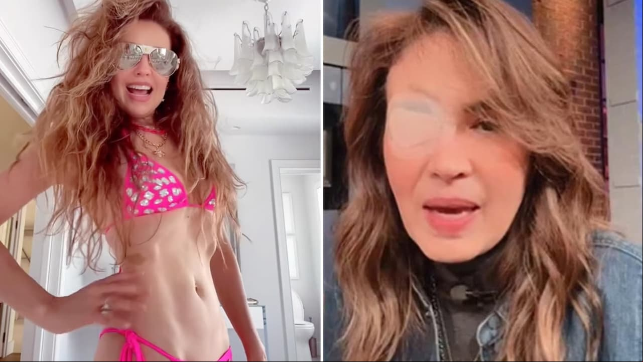 Thalía se muestra en bikini y a Yolanda Andrade "casi se le sale el ojo"