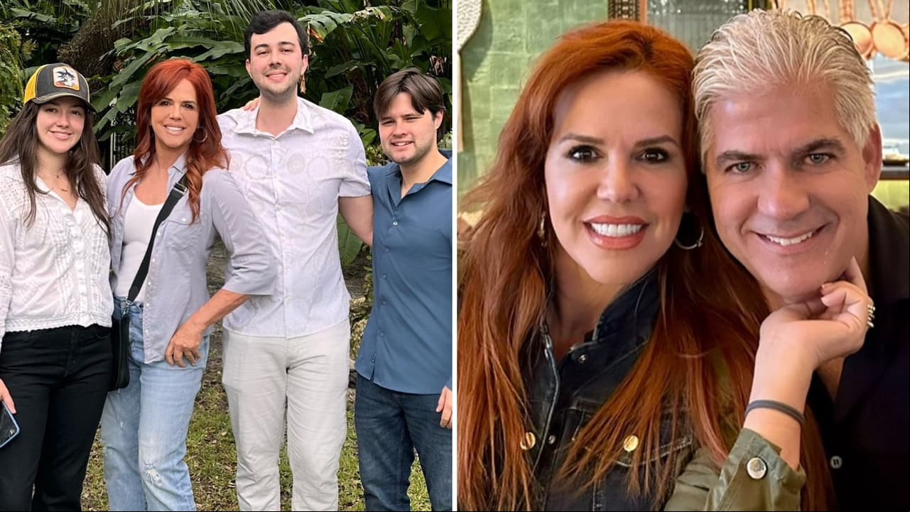 Hijos de María Celeste Arrarás han sido su apoyo.