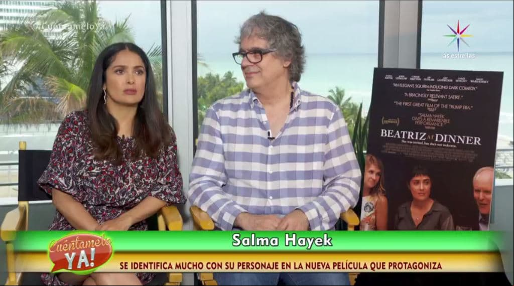 ¡"Beatriz at dinner", la nueva película de Salma Hayek!