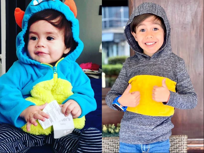 Mateo Figueroa, este pequeño supersabio logró llevar a su escuadrón hasta la final de Pequeños Gigantes 2019. Con tan solo 7 años de edad, Mat como lo llaman sus amigos, se ha vuelto un experto en las redes sociales, en Instagram posee más de 20 mil seguidores donde comparte sus experiencias y nos sigue demostrando lo inteligente que es.