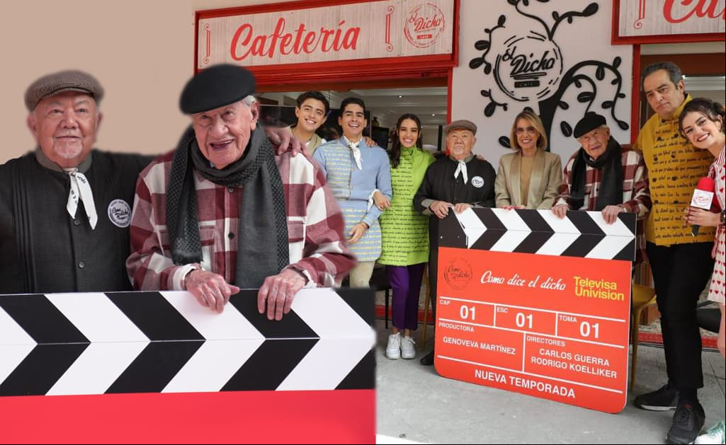 Don Tomás inicia grabaciones de la temporada 13 de Como dice el dicho con Ignacio López Tarso