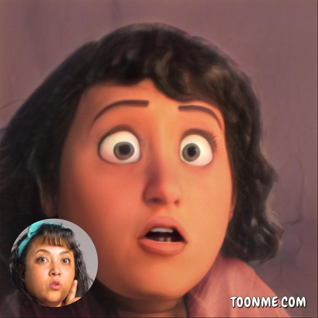 Pero para que veas que no ha cambiado nada de su carisma y divertida personalidad, aquí hay otra imagen de nuestra querida 'Princesa olmeca'.