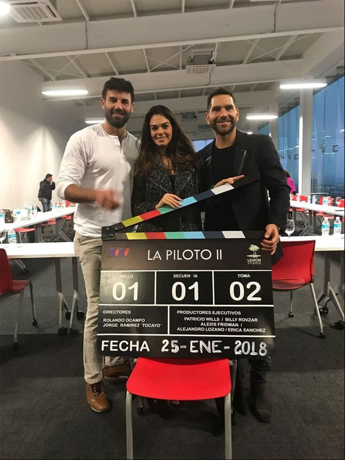 Livia Brito, Juan Colucho y Arap Bethke
