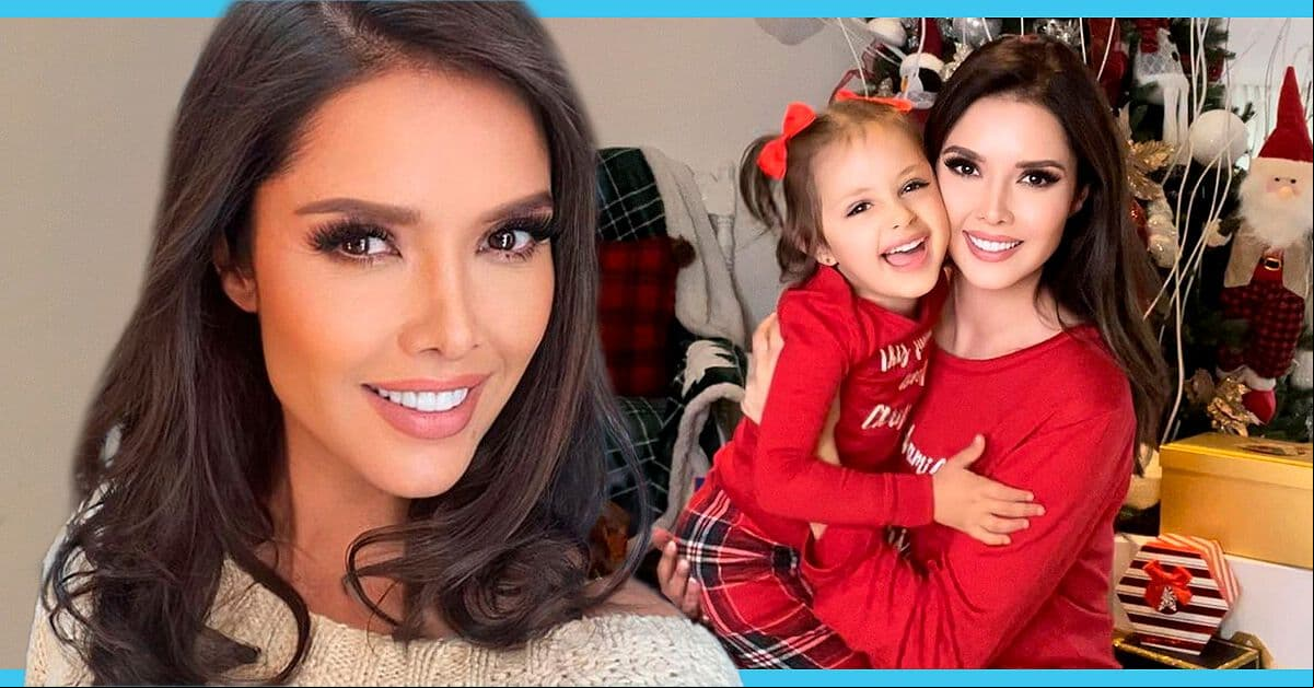 Hija de Marlene Favela conmueve al ver los regalos que le trajo Santa Claus