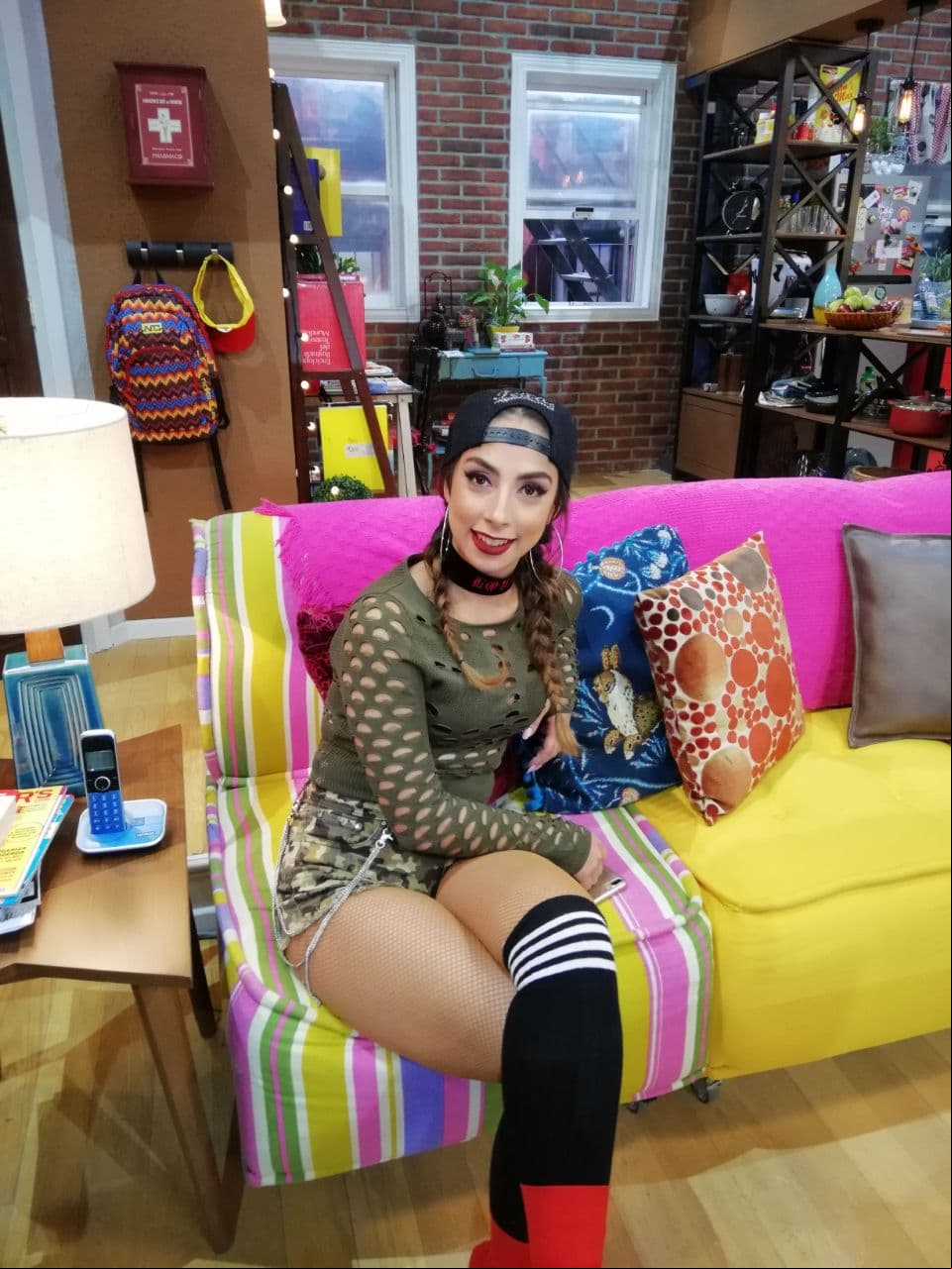 Así se imagina Bartolomé a Nicky en su look de perreo...