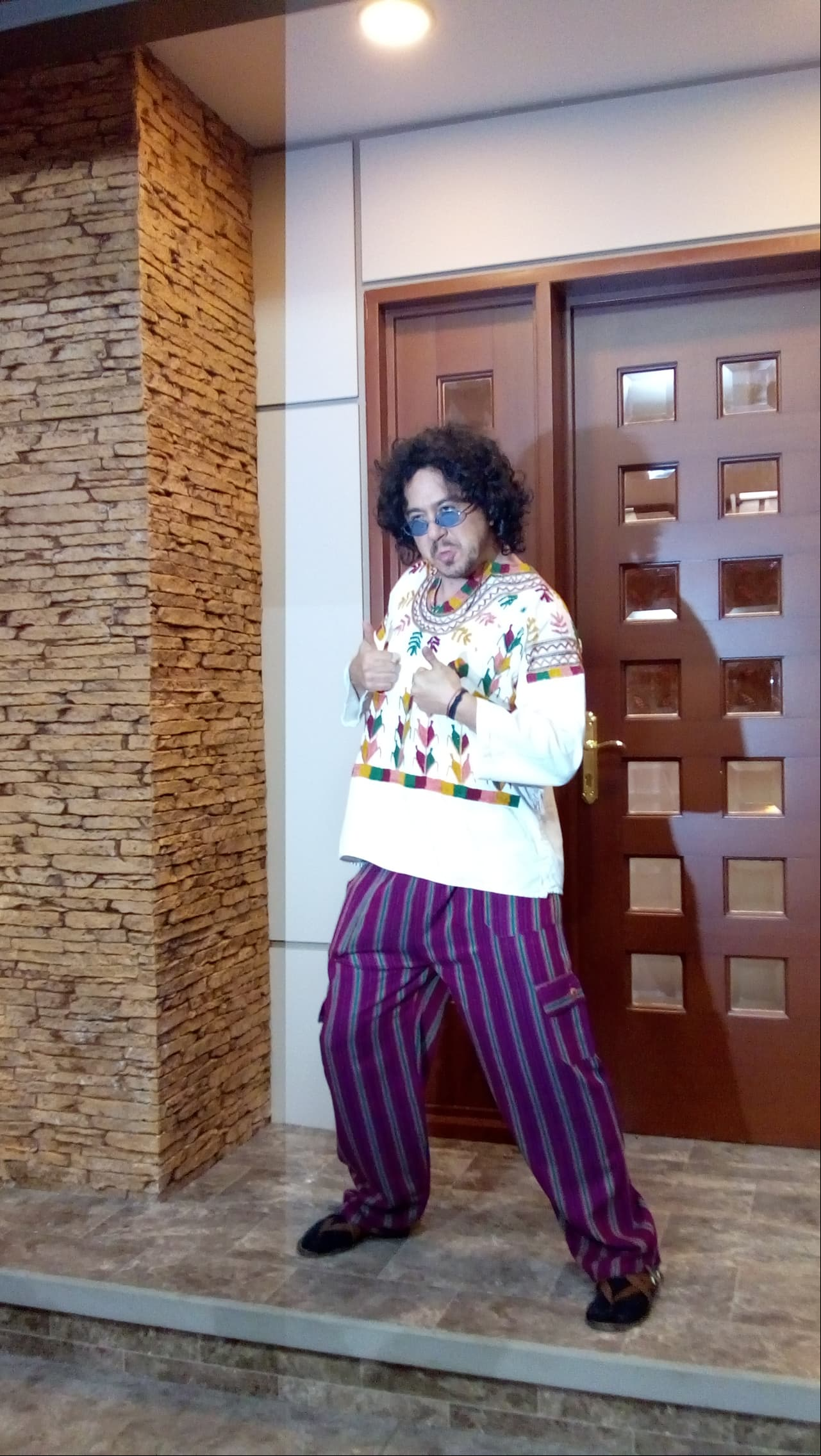 Moisés Mora en su personaje "Aldolfo"