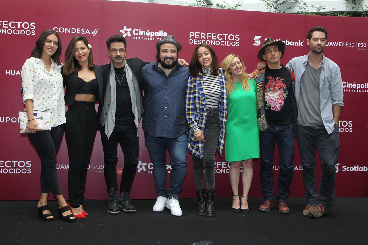 Manolo Caro presentó a los actores que forman parte del elenco de la película ‘Perfectos Desconocidos’ (FOTO: 3Shock)