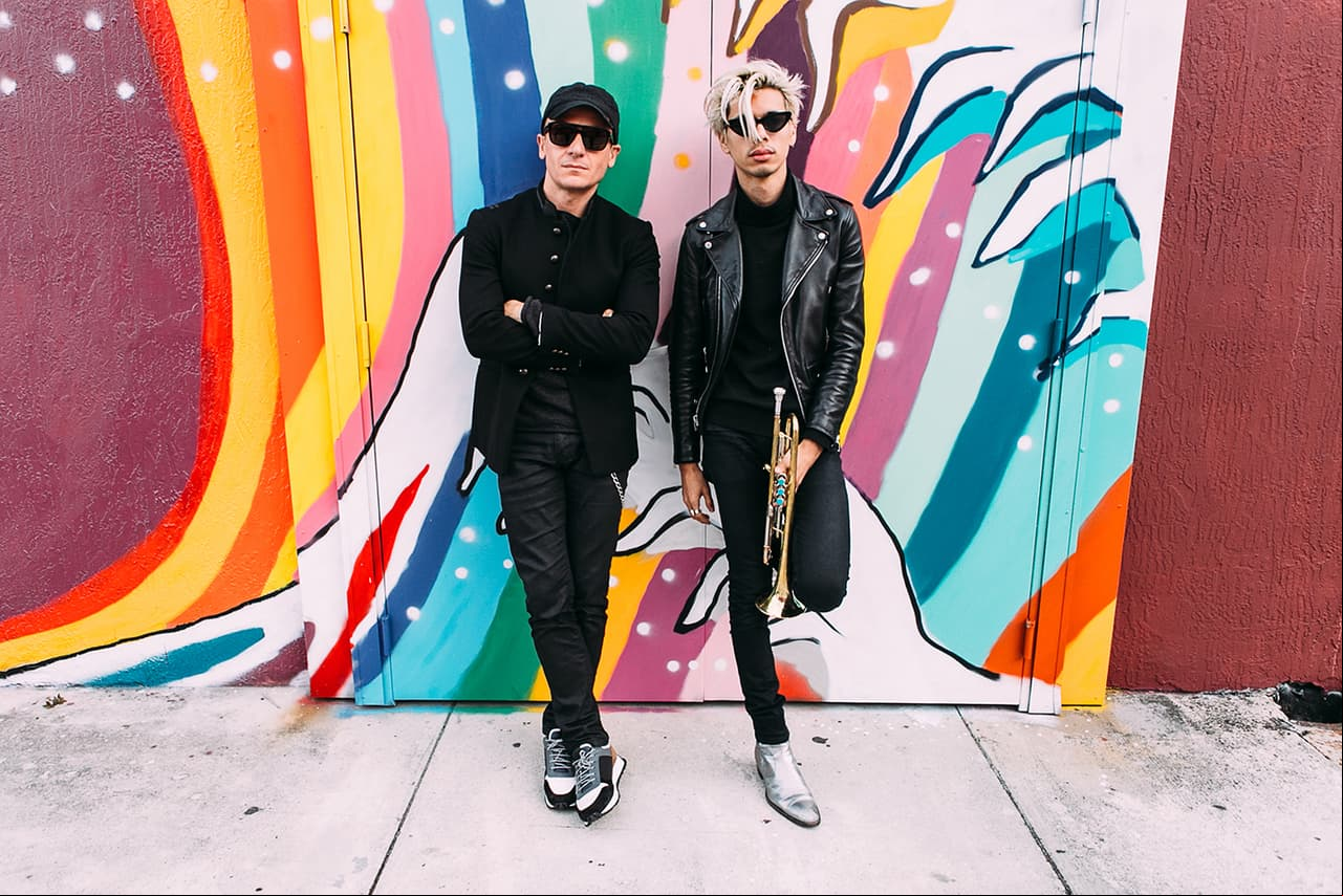 El colombiano y el estadounidense fusionaron su talento en esta colaboración inédita