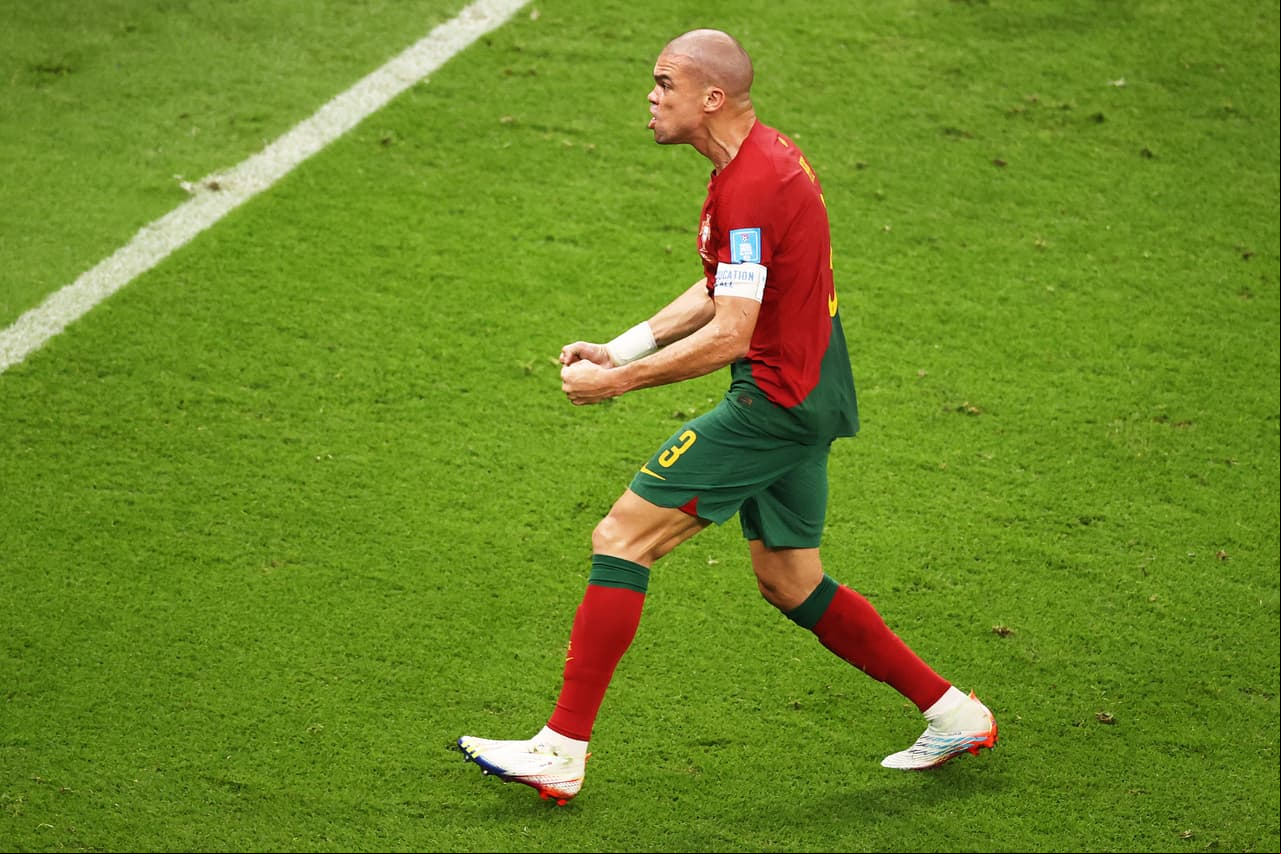 Pepe hizo el segundo con un cabezazo en la primera parte.