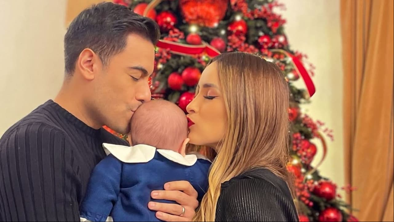 Carlos Rivera y Cynthia Rodríguez agrandan la familia y presentan al nuevo integrante con tierna foto: "¡Estamos felices!"