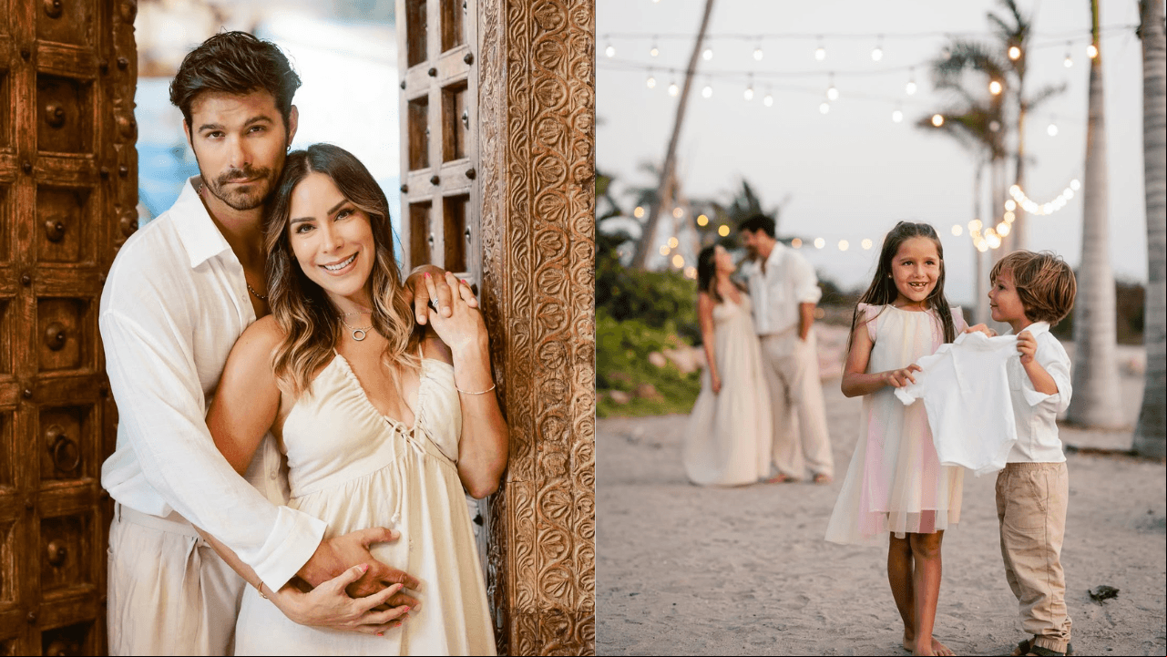 Brandon Peniche anunció el embarazo de su esposa con tiernas fotos