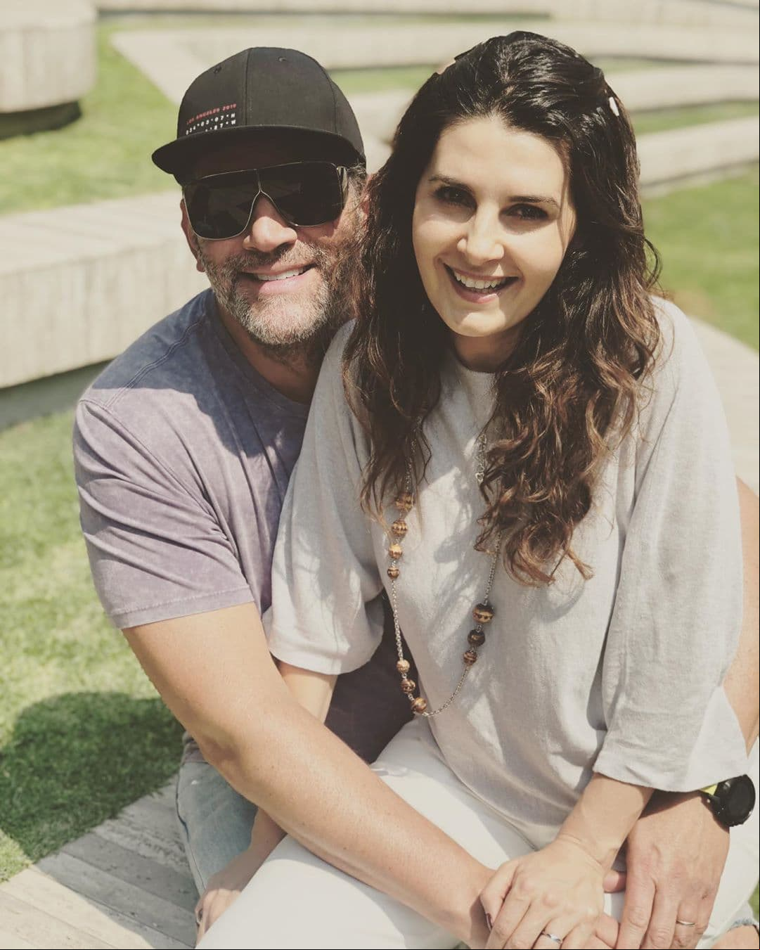 “¡Feliz cumpleaños Mochi de mi corazón! A seguir disfrutando de esta fiesta, te amo tanto, tanto”, escribió la actriz de ‘Vecinos’ a su pareja, quien cumplió 51 años el pasado 9 de julio.