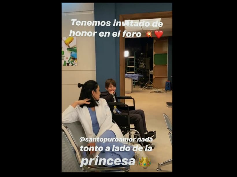 Santino es hijo de Grettell Valdez y Patricio Borghetti.