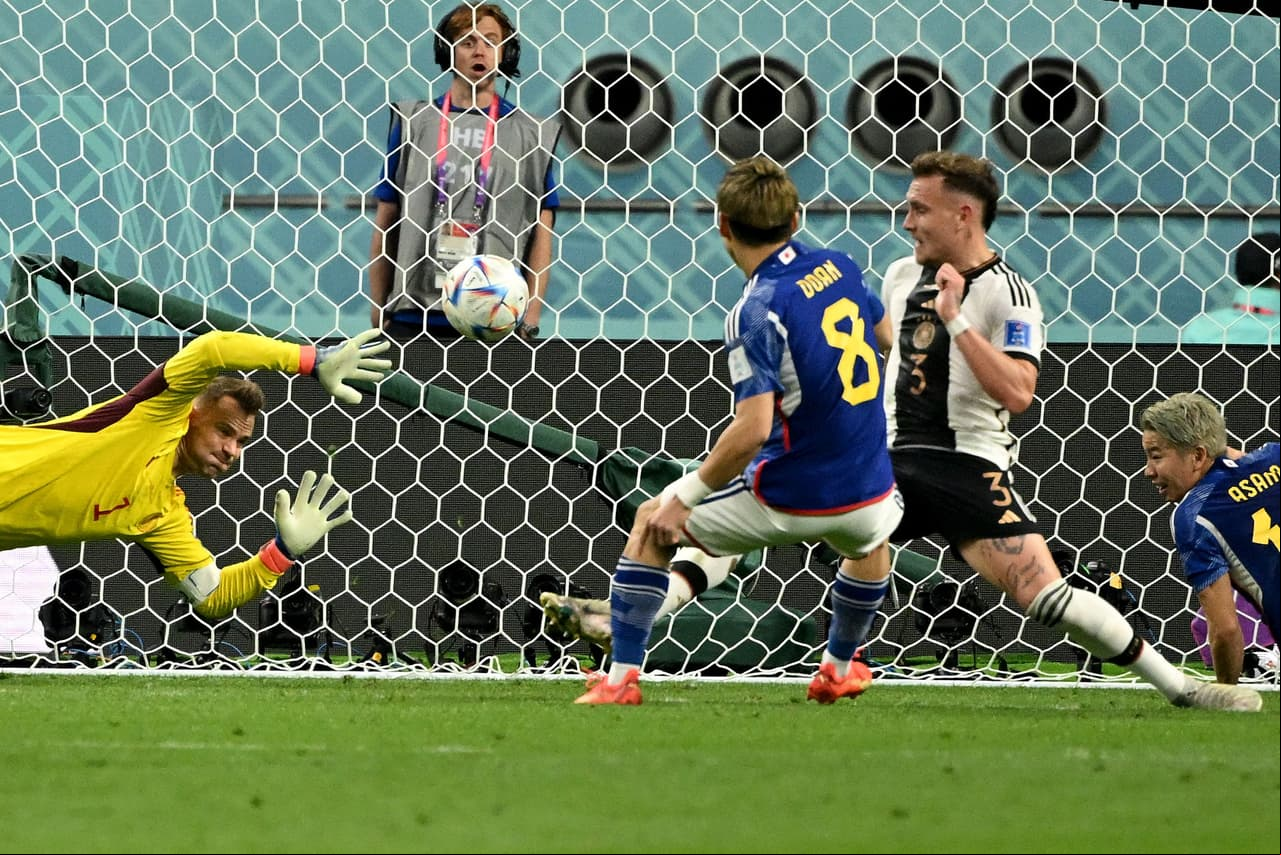 Japón logró llevarse la victoria ante Alemania en un partido que empezaron perdiendo.