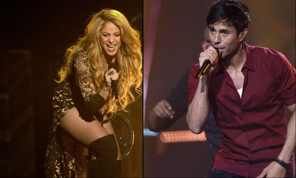 Publican fotografía inédita de Shakira con Enrique Iglesias... ¡cuando empezaban sus carreras!
