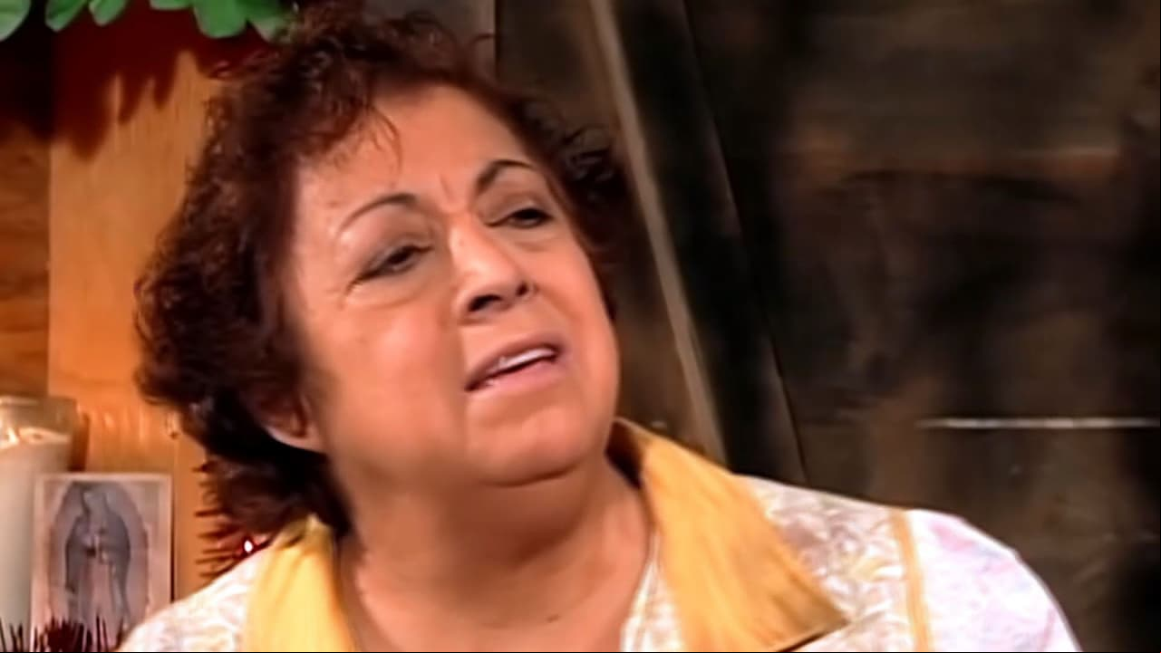 La actriz Aurora Molina hizo una participación especial como 'Casilda', la madrina de 'María'.
