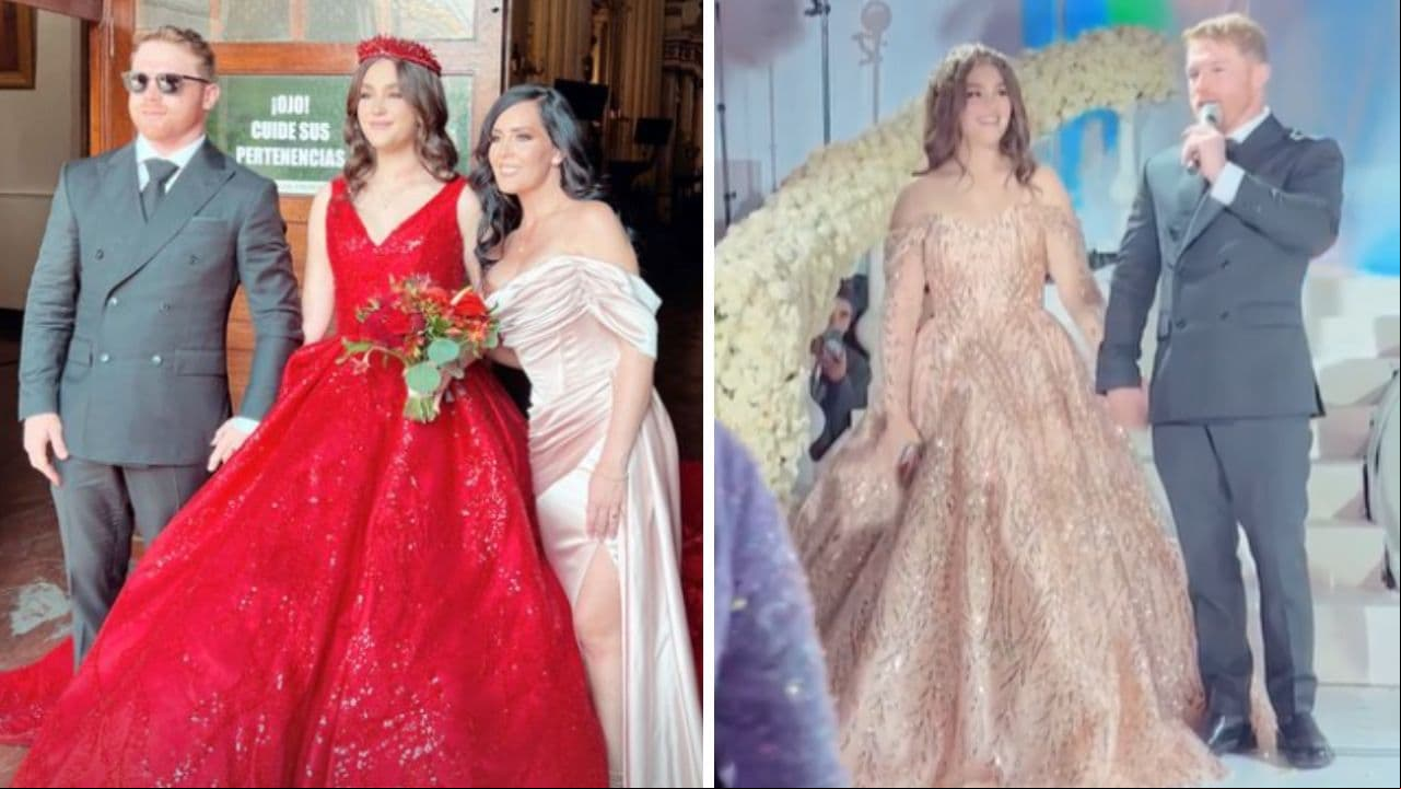 Hija del ‘Canelo’ lució como princesa en su espectacular fiesta de XV