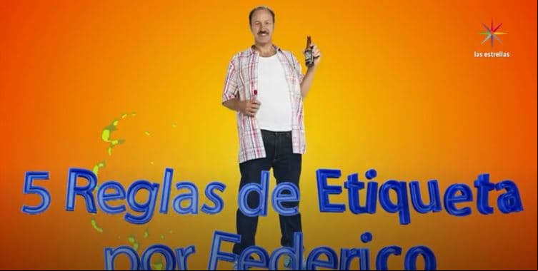 VIDEO: 5 reglas de etiqueta por Federico