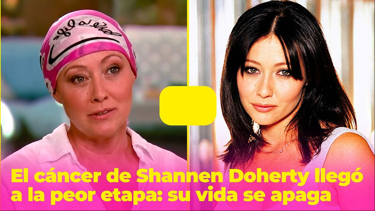 El cáncer de Shannen Doherty de 'Charmed' llegó a la peor etapa y su vida se apaga