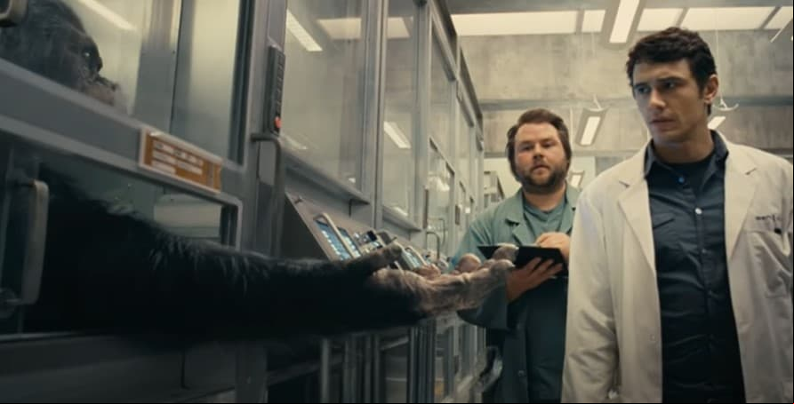James Franco protagoniza ‘El planeta de los simios: (R)Evolución’ (2011)