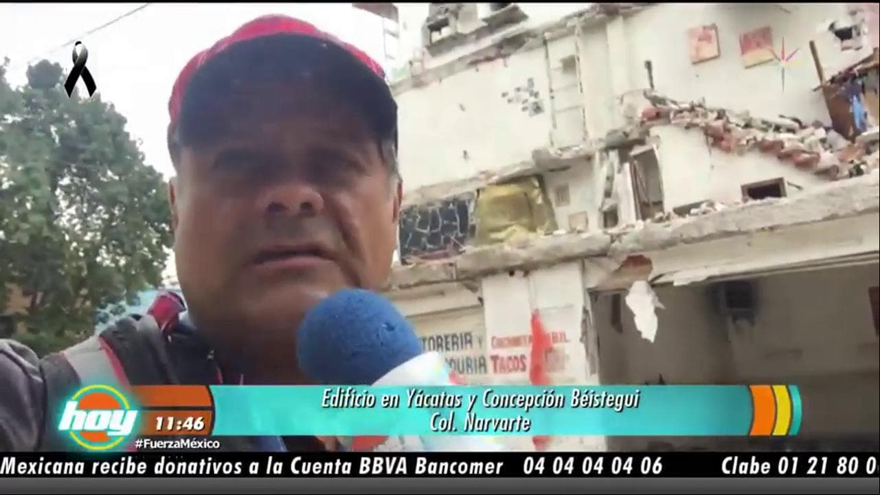 ¡El Inspector dentro de edificio en terribles condiciones!