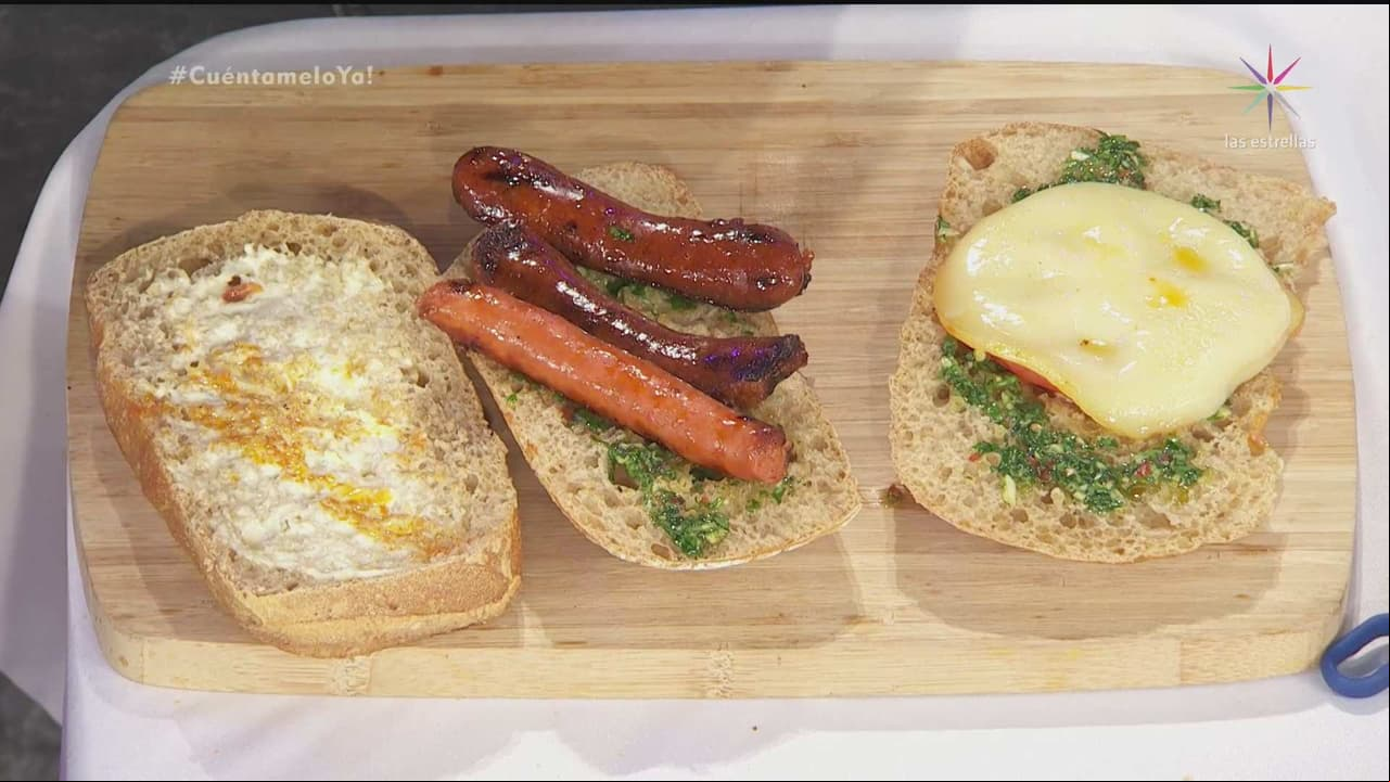 RECETA: Parrillada de choripanes