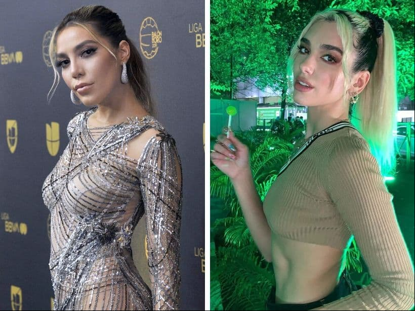 Frida Sofía presume parecido con Dua Lipa en Instagram