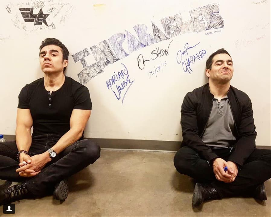 Omar Chaparro y Adrián Uribe presentan su show 'Imparables'