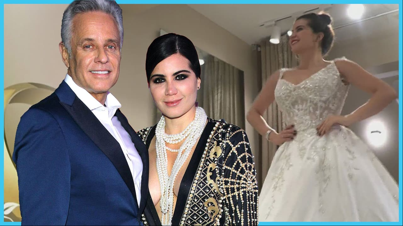 Prometida de Alexis Ayala rompe en llanto al aparecer vestida de novia