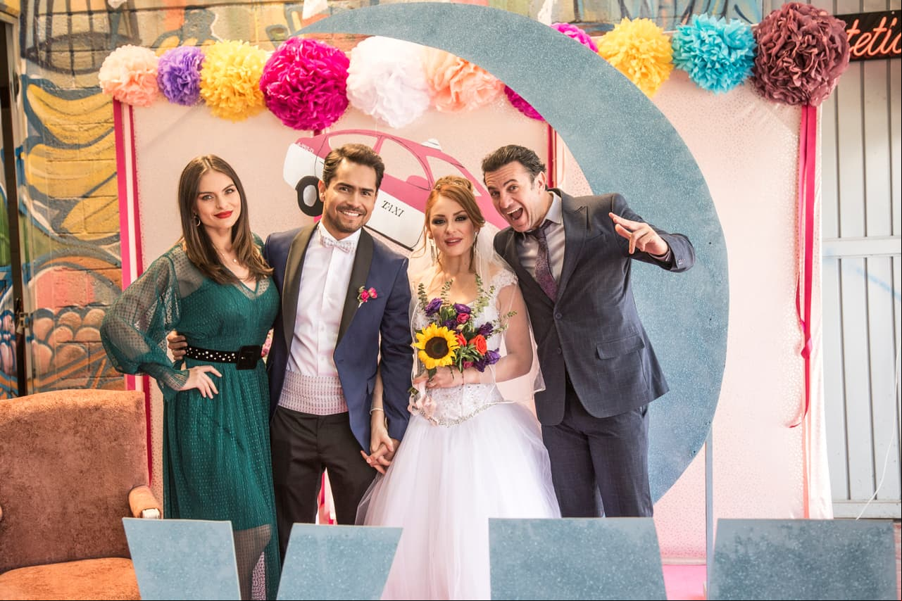 Y al final con 'Marianita' y 'Germán'.