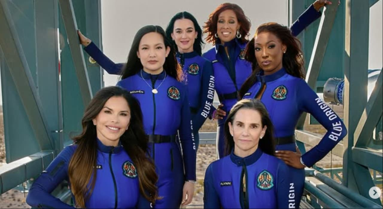 Katy Perry viaja al espacio: Así fue la misión tripulada solo por mujeres