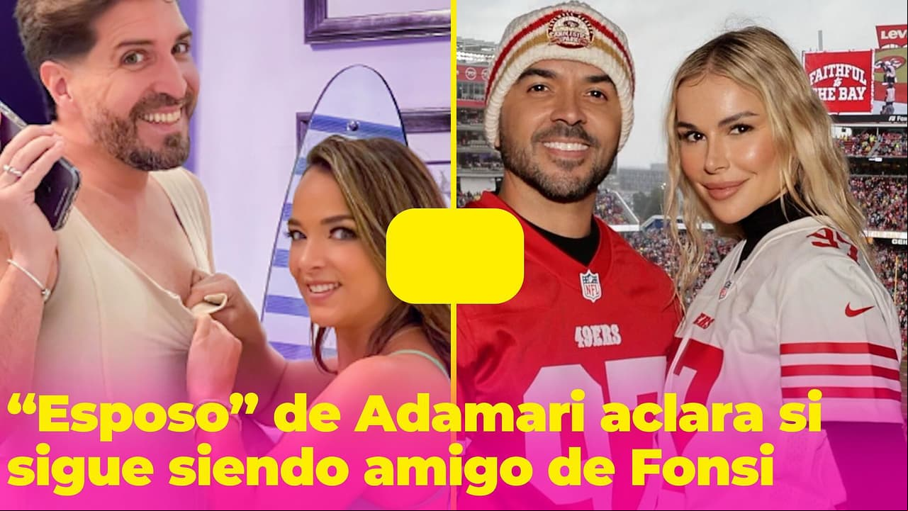 "Esposo" de Adamari López dice si aún es amigo de Luis Fonsi y su pareja tras polémica canción