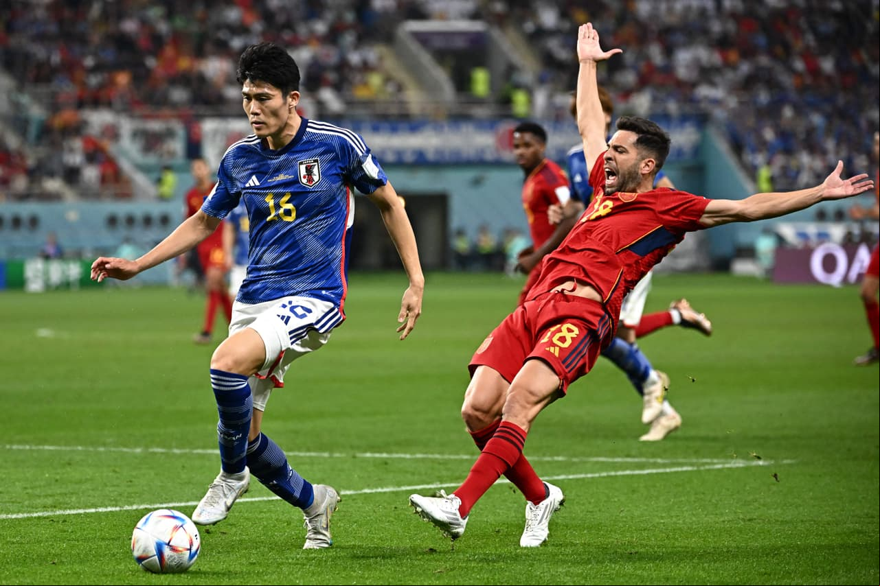 Japón volvió a dar la sorpresa, ahora ante España