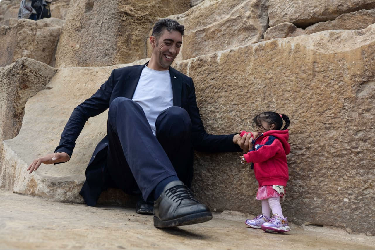 ¿Quiénes son Sultan Kösen y Jyoti Amge?