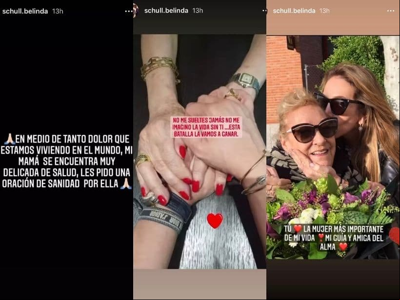 Abuelita de Belinda se encuentra delicada de salud y piden oraciones.